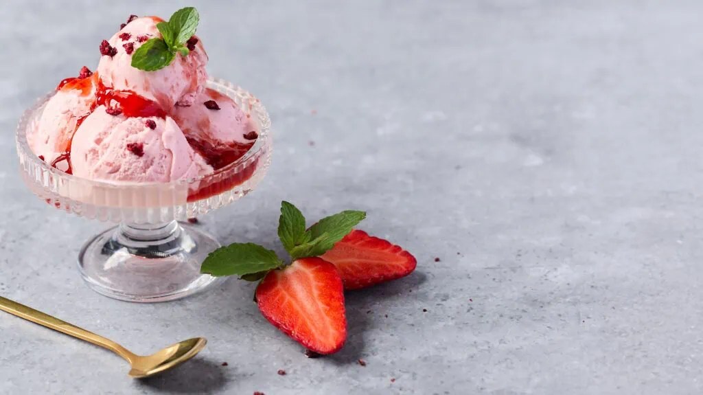 Tofu ice cream