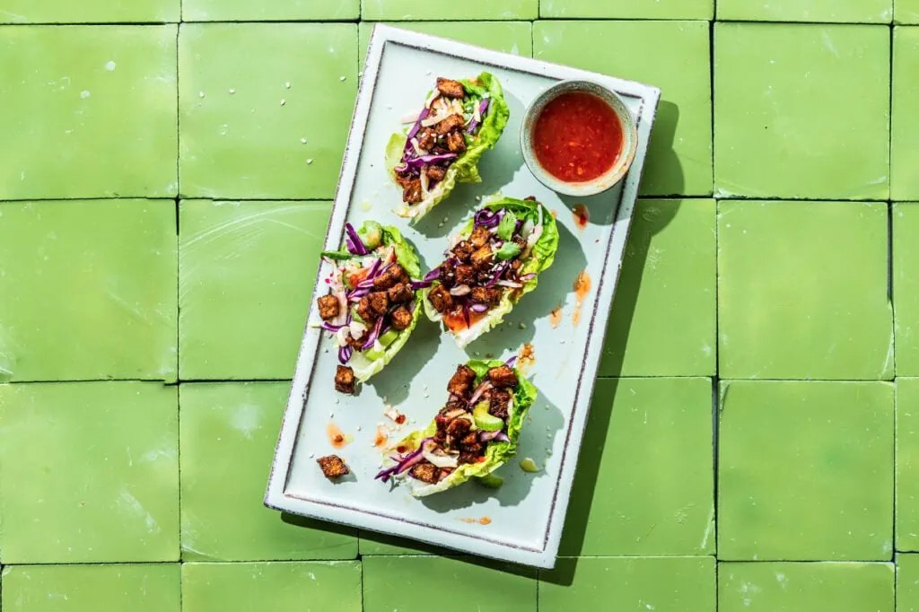 Thai salad wrap